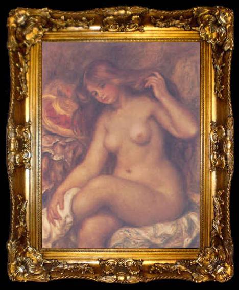 framed  Pierre Renoir Blond Bather, ta009-2